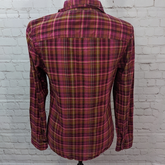 Gap Button Down Plaid Shirt Small - Picture 3 of 7